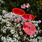 Bouquet of Sunflowers // Set of 3 // Red