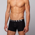Button Fly Trunk // Black (X Large)