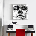 Waiting (24"L x 24"H)