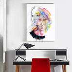 Girls Change Color (21"L x 28"H)