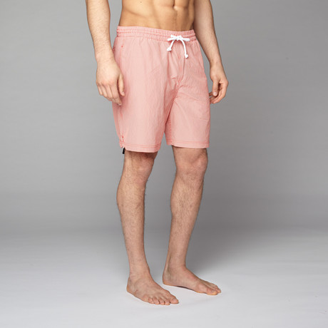 Swim Shorts // Red Pattern (M)
