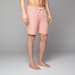 Swim Shorts // Red Pattern (M)