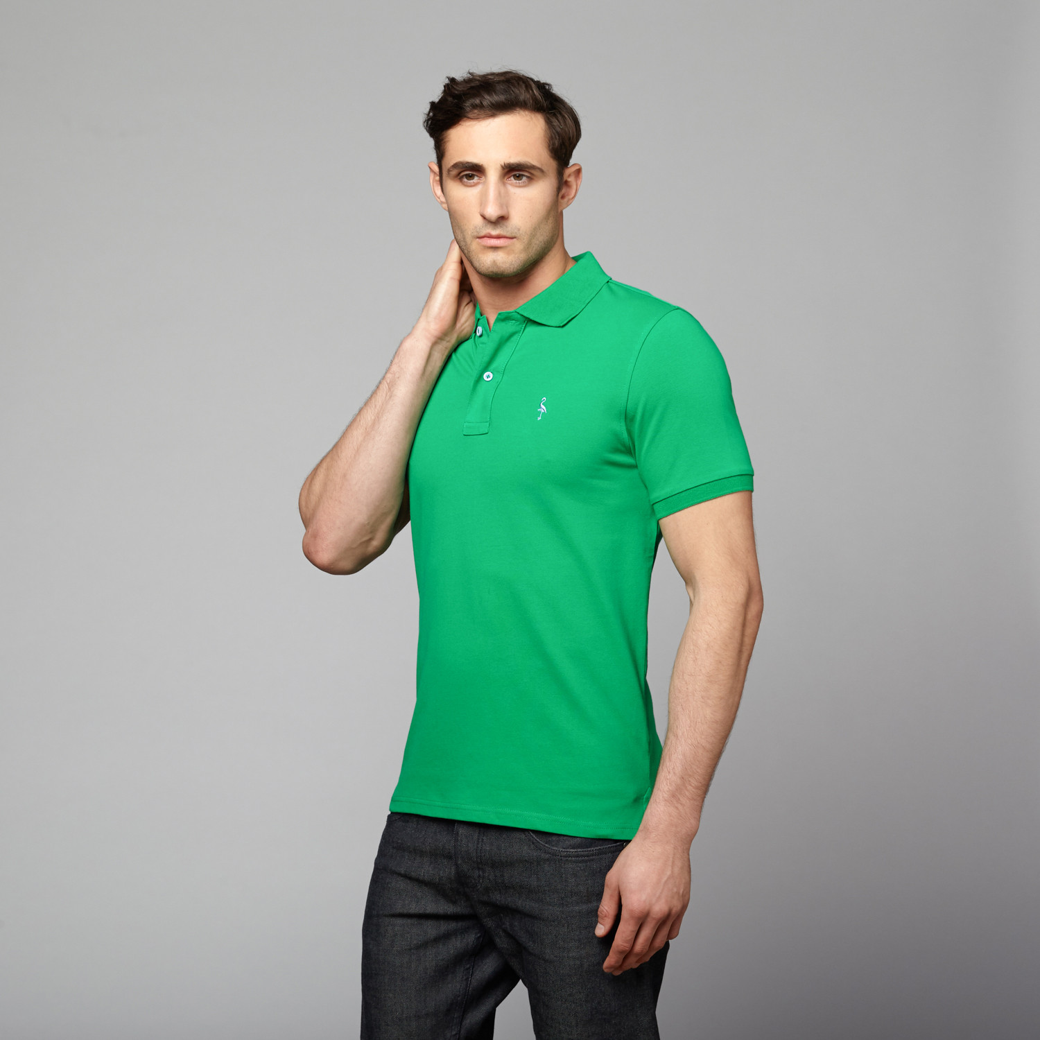 Classic Polo // Emerald (XL) - Tailorbyrd - Touch of Modern