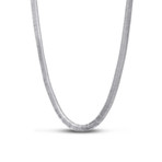 Flat Omega Chain Necklace