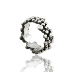 Molecular // Ring // Silver (Size 6)