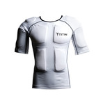 Weighted Compression Shirt // Ice White (Small)