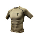 Weighted Compression Shirt // Desert Sand (Small)