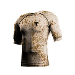 Weighted Compression Shirt // Desert Sand Camo (Small)