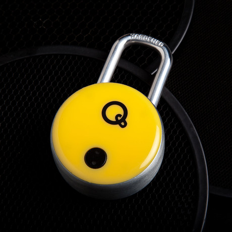 Quicklock NFC Bluetooth Padlock + NFC FOB // Yellow