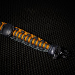 Adventure Paracord Survival Bracelet // Goldenrod (6.5"L // Small)