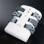 Swiveling Grounded Surge Protector (3 in 1)