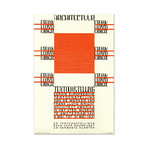 Architectuur, F.L. Wright // Hand-Pulled Lithograph