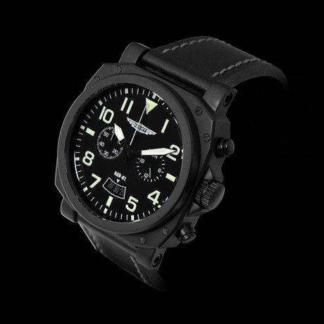 Ident Aviator Watch // Black