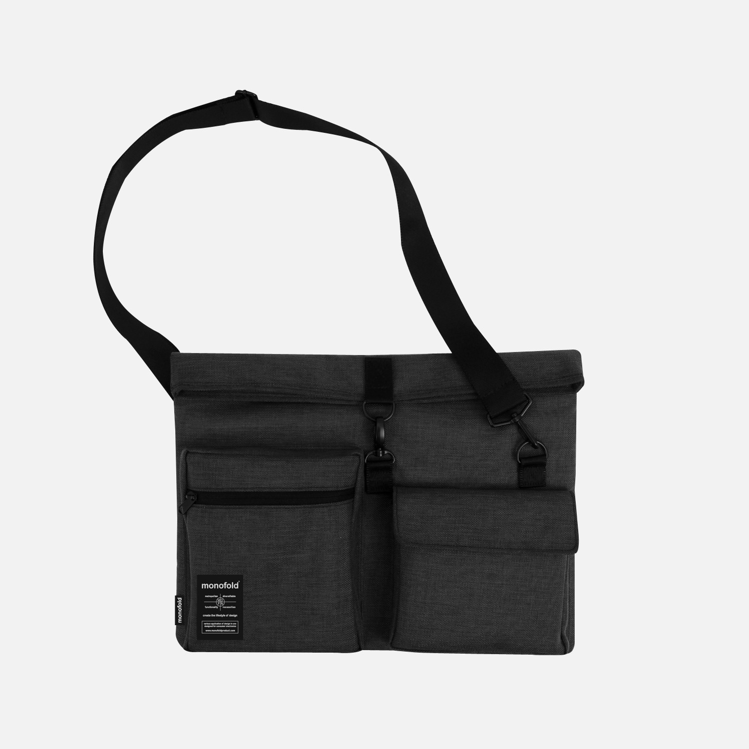 Portable City Bag (Black) - Monofold - Touch of Modern