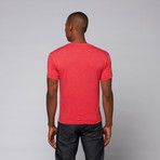 Champagne King Tee // Red (L)