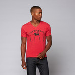 Champagne King Tee // Red (L)