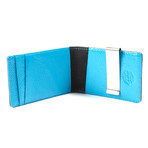 Concord Wallet // Black + Blue
