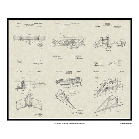Aviation // Patent Art Collection