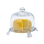 Ritratto Medium Cheese Holder + Lid
