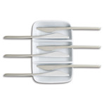 Arthur Casas Silver Butter Knife Set // 6 Pieces