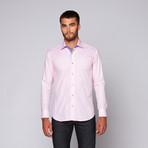 Roone Button-Up Shirt // Pink (S)
