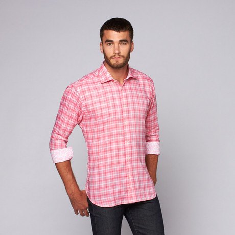 Richard Button-Up Shirt // Pink (S)