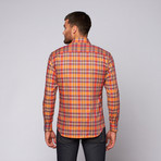 Navas Button-Up Shirt // Orange Multi (S)