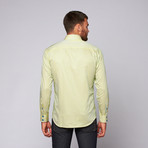 Agassi Button-Up Shirt // Yellow + Blue (S)
