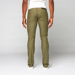Skinny Guy Stretch // Forest Green (36WX34.5L)