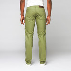 Naked and Famous // Weird Guy Selvedge Chino // Leaf Green (38WX34.5L)