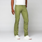 Naked and Famous // Weird Guy Selvedge Chino // Leaf Green (30WX34.5L)