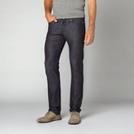 Naked & Famous // Weird Guy Dry Stretch // Black Indigo (29WX34.5L)