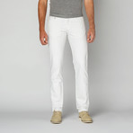 Naked and Famous // Weird Guy Selvedge Chino // Optic White (31WX34.5L)
