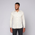 Wade Button-Up Shirt // Gold Jacquard (XL)