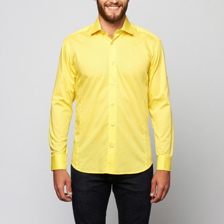 Felipe Button-Up Shirt // Yellow (S)