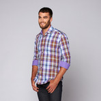 Filipe Button-Up Shirt // Purple Multi (2XL)