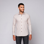 Ribery Button-Up Shirt // Beige (M)