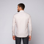 Ribery Button-Up Shirt // Beige (L)
