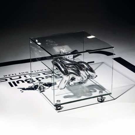 Red Bull Exhaust Side Table