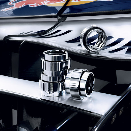 Red Bull Napkin Ring Set