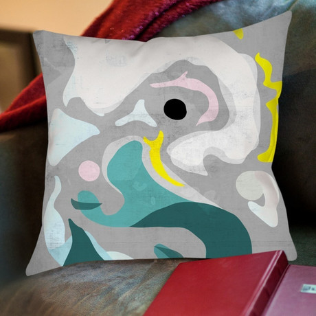 Abstract Art 10 // Pillow (16" x 16")