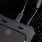 BX150 Battery Charging Case // iPhone 6 (Black Carbon Fiber)