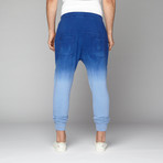 Harem Style Sweatpant // Ombre Blue (S)