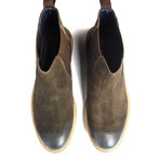 Redfoot // Clough Suede Chelsea Boot // Brown (US: 13)