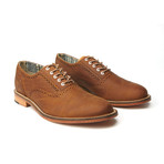 Jshoes // Lancaster Wingtip Oxford // Mid Brown (US: 8.5)