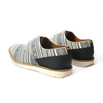 Wicket Canvas Lace-Up // Black + Cream (US: 8.5)