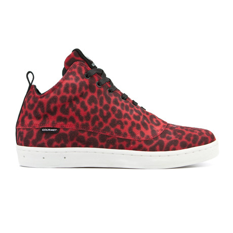 Dieci 2 LX High Top // Red Cheetah + White (US: 7)