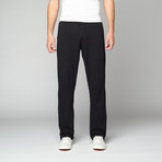 Light French Terry Straight Pant // True Black (XL)