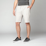 Eco Mock Twist French Terry Short // Mock Nickel (L)