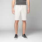 Eco Mock Twist French Terry Short // Mock Nickel (L)